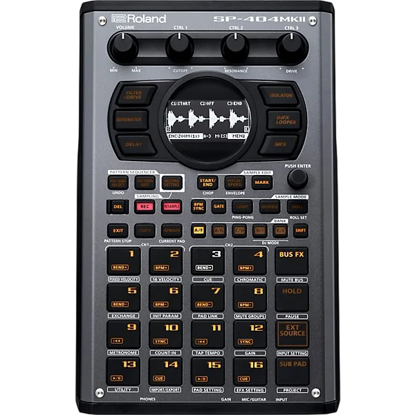 Roland SP-404 MKII sampler, recorded into REK. over one USB-C cable